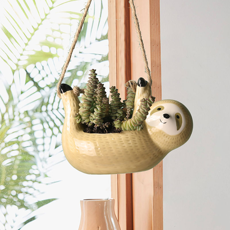 Snake Plant Ceramic - 1 шт. керамические подвесные горшки для
