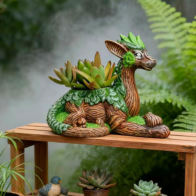 Креативный цветочный горшок в  – обзор и цена Snake Plant Ceramic