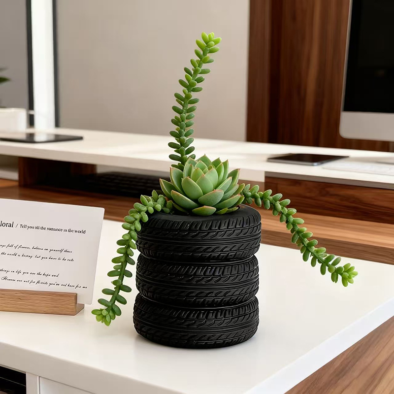 Креативный 3-слойный цветочный – обзор и цена Snake Plant Ceramic