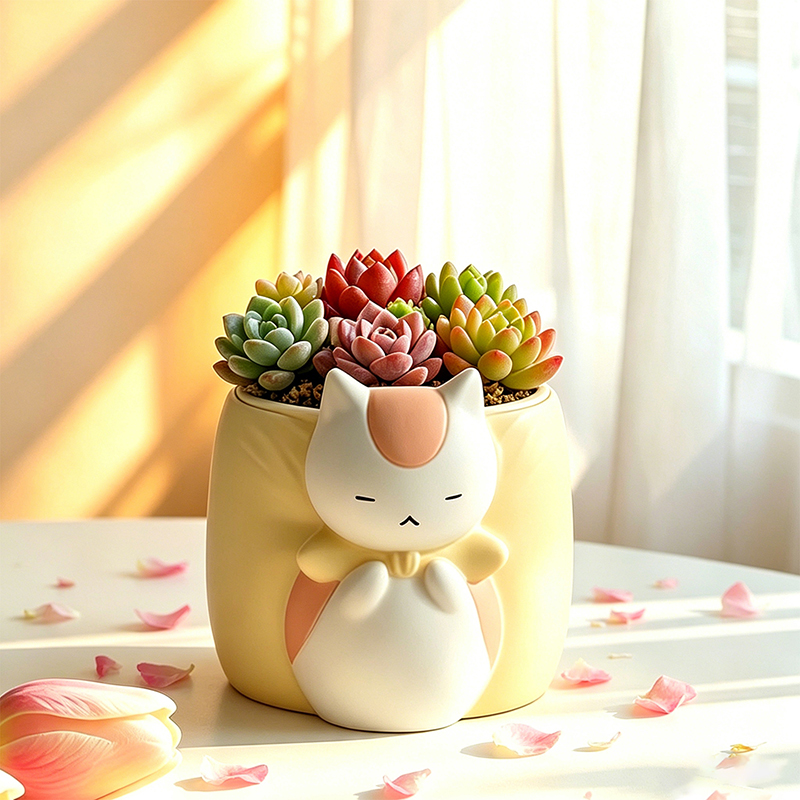 Кашпо для суккулентов из смолы – обзор и цена Snake Plant Ceramic